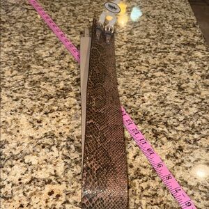 Mossimo Supply Co. Brown Snake Print Belt